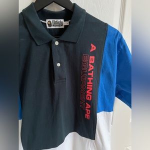 BAPE polo shirt